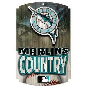  MLB Florida Marlins Wall Sign   Marlins Country Sports 