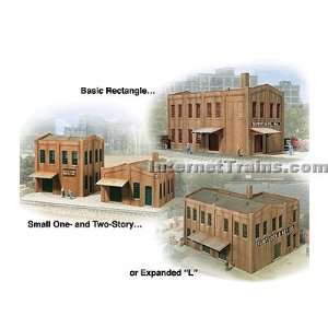  Walthers HO Scale Cornerstone Modulars   3 in 1 Building 