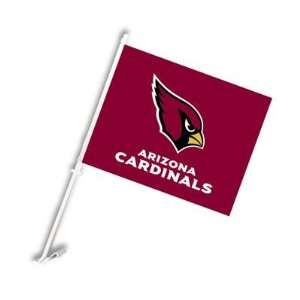   98922   Arizona Cardinals Car Flag W/Wall Brackett