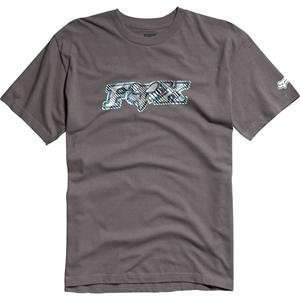  Fox Racing Digitized T Shirt   X Large/Dark Grey 