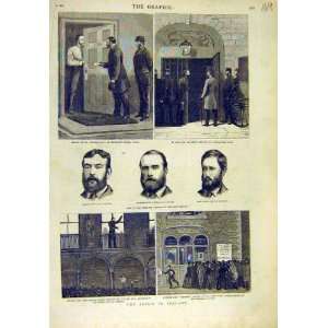  1881 Parnell Crisis Ireland Dillon Dublin Sexton Print 