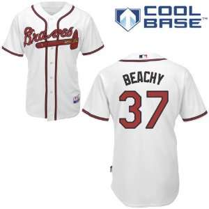  Brandon Beachy Atlanta Braves Authentic Home Cool Base 
