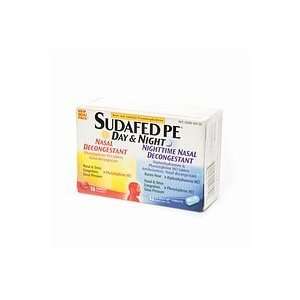 Sudafed PE Day & Night Nasal Decongestion, 18 Count Tablets for 