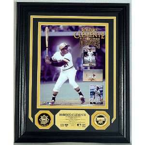  Roberto Clemente Gold Coin Photo Mint