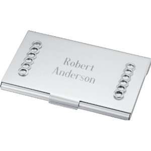  Visol Bree Satin Finish Stainless Steel Business Card 