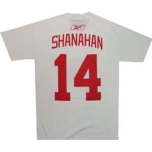  Detroit Red Wings Brendan Shanahan T Shirt Reebok Sports 