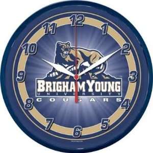  Brigham Young Round Wall Clock