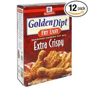 Golden Dipt Extra Crispy Soup Chicken Fry, 8 Ounce Box (Pack of 12 