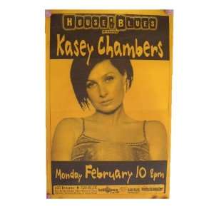Kasey Chambers Poster Handbill Casey