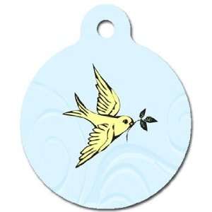  Peace Offering Pet ID Tag for Dogs and Cats   Dog Tag Art 