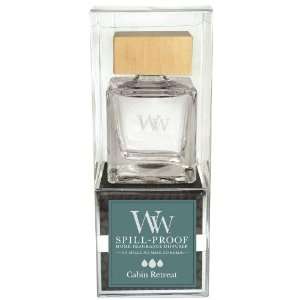 com DISCONTINUED   Cabin Retreat WoodWick Spill Proof Home Fragrance 
