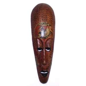  Mahogany Lombok Mask ~ 19.75 Inches