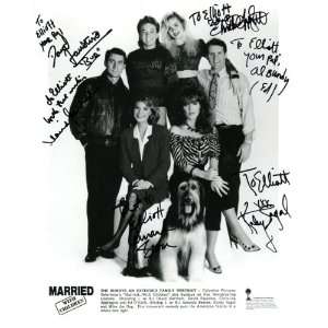 The Bundys Family PotraitAutographed by Cast of Married with Children 