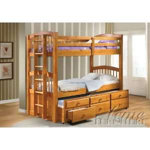  Micah Twin/Twin Bunk Bed w/Trundle Set by Acme