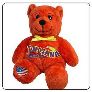  Indiana Symbolz Plush Red Bear Stuffed Animal Toys 