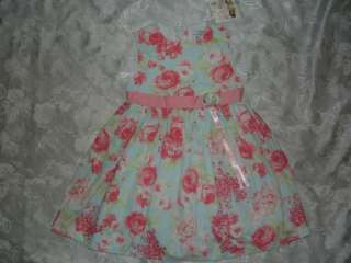 SO PRETTY Girls POLLY & FRIENDS Floral DRESS Size 24 Months NWT  