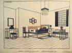 1922 GEORGES CHAMPION ART DECO INTERIOR DESIGN ARCHITECTURE ROOM STYLE 