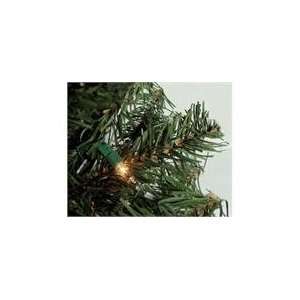  2 Pre Lit Canadian Pine Artificial Christmas Tree   Clear 