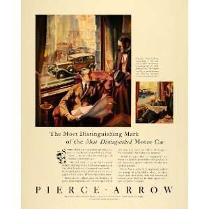  1930 Ad Pierce Arrow Automobiles Motor Car Auto Engine 