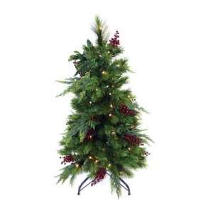  Brite Ideas 3 ft. Lawnstake Pre lit LED Christmas Tree 