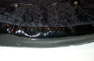Vera Bradley Quilted Black Nylon Gramercy Bag Purse  
