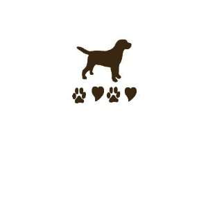  Chocolate Labrador Retriever Chocolate Lab Paws and Hearts 