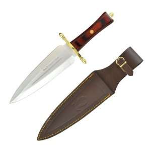  Muela Serreno Fixed Blade Knife 14.25 Inch Coral Packawood 