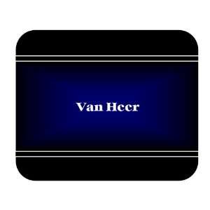    Personalized Name Gift   Van Heer Mouse Pad 