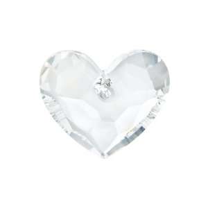  6264 28mm Truly in Love Heart Pendant Crystal Arts 