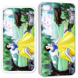  snow white v1 iPhone Hard 4s Case White Cell Phones 
