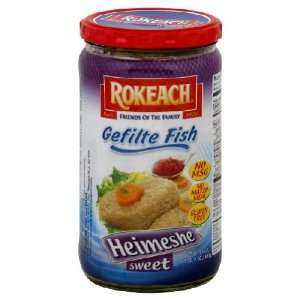  Rokeach, Fish Gelfilte Heimeshe 6P, 24 OZ (Pack of 12 