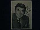 CLAUDE AKINS (Died in 1994) B.J. and the Bear Signed 5 X 7 B 