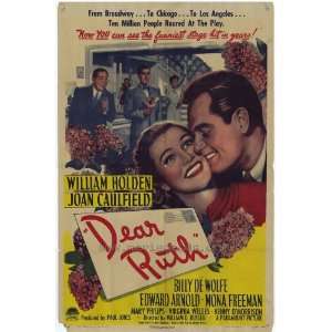 Dear Ruth Movie Poster (27 x 40 Inches   69cm x 102cm) (1947)  (Joan 