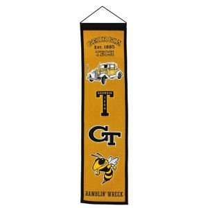  Georgia Tech Yellow Jackets Heritage Banner Sports 