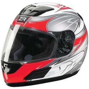  Z1R Viper Vengeance Helmet   Small/White/Red Automotive
