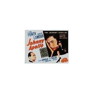Johnny Apollo Movie Poster, 14 x 11 (1940) 