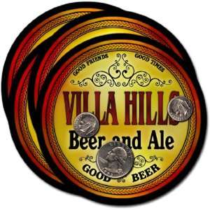  Villa Hills, KY Beer & Ale Coasters   4pk 