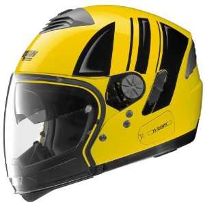  Nolan N43 Motorrad Yellow/Black Helmet   Size  XL 