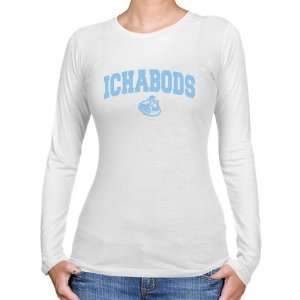  NCAA Washburn Ichabods Ladies White Logo Arch Long Sleeve 