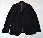 MIHARA YASUHIRO Wool Linen 1 Button Patch Blazer Jacket Black 48 Japan 