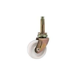  Waxman 4266195N 1 5/8 Soft Touch Stem Casters, White 