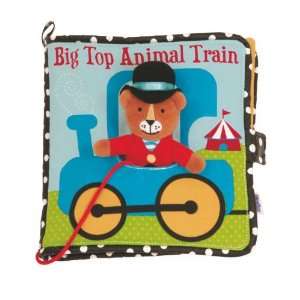    Manhattan Toy Big Top Animal Train Soft Activity Book Toys & Games