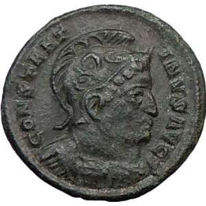  Constantine I the Great 318AD Authentic Ancient Roman Coin 