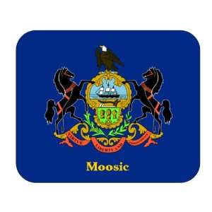  US State Flag   Moosic, Pennsylvania (PA) Mouse Pad 