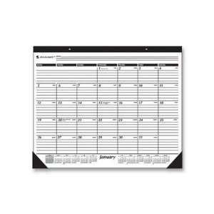  At a Glance Monthly Desk Pad, Jan Dec, 2010, 1PPM, 22x17 