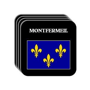  Ile de France   MONTFERMEIL Set of 4 Mini Mousepad 