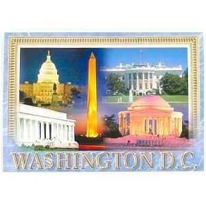  Washington DC Postcard   Montage2, Washington D.C 