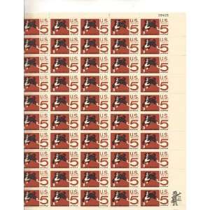  Mongrel Full Sheet of 50 X 5 Cent Us Postage Stamps Scot 