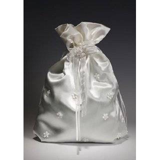   Wedding Bag with Peal Tiny Flower Accents for Collecting Money Dance