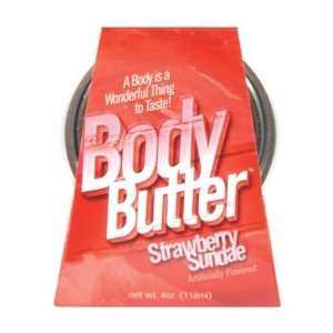  Body butter   4 oz strawberry